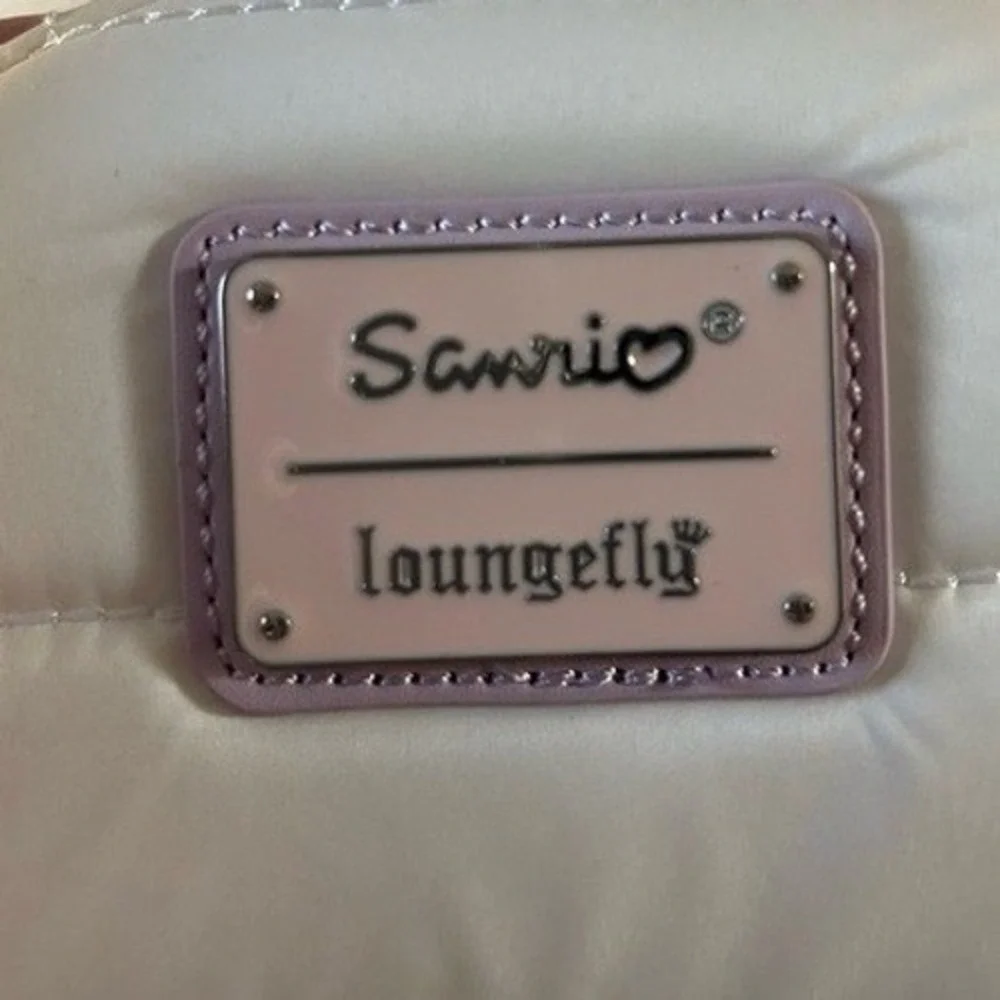 Loungefly Sanrio Hello Kitty Quilted Mini Backpack Lavender Cream SANBK0557 NWT